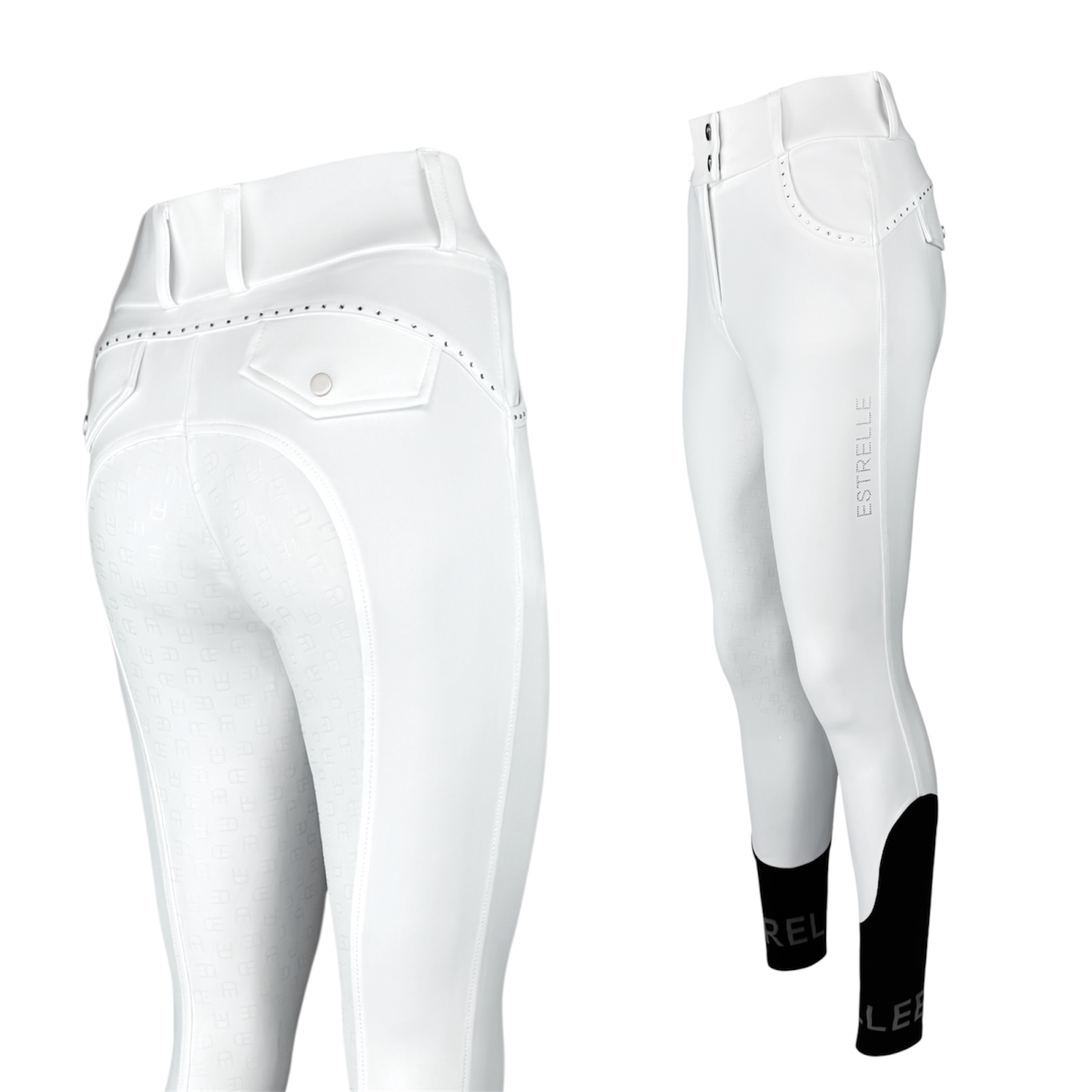 Signature Reithose weiß